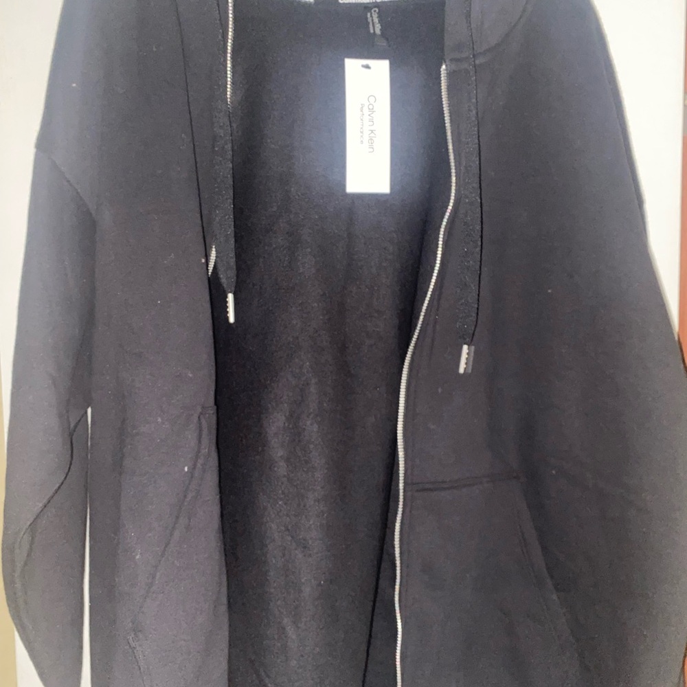Calvin Klein women’s Zip-Up Black jacket